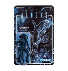Alien - S Wave 1 figurine ReAction  Warrior Nightfall Blue 10 cm