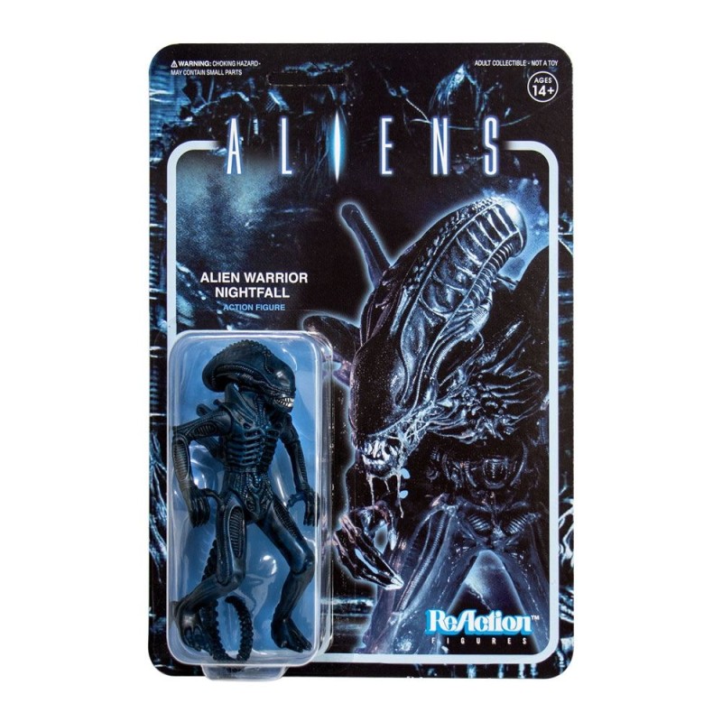 Alien - S Wave 1 figurine ReAction  Warrior Nightfall Blue 10 cm