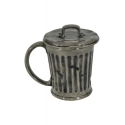1 rue Sésame - Mug Poubelle en porcelaine 250 ml