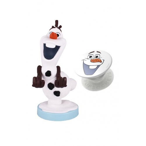La Reine des neiges - Figurine Cable Guy Olaf & Pop Socket Special Edition 20 cm