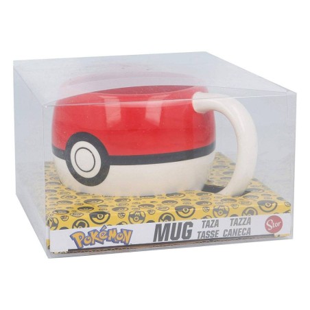 Pokémon - Pokemon mug 3D Pokeball
