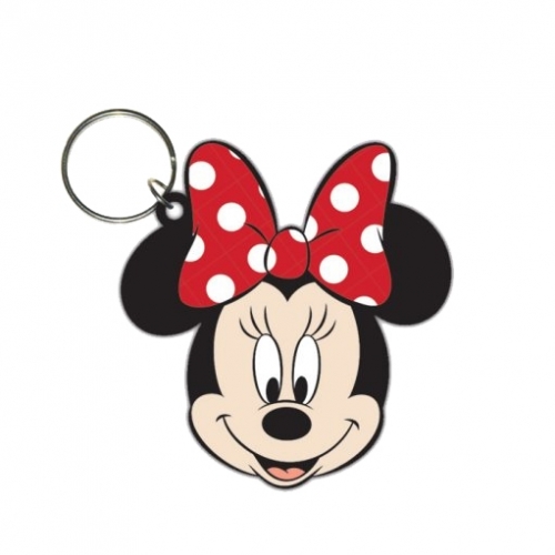 Disney - Porte-clés caoutchouc Minnie Mouse 6 cm