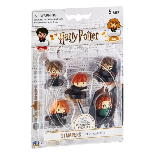 Harry Potter - Pack 5 tampons Wizarding World Set D 4 cm