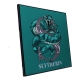 Harry Potter - Décoration murale Crystal Clear Picture Slytherin 32 x 32 cm