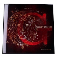 Harry Potter - Décoration murale Crystal Clear Picture Gryffindor Celestial 32 x 32 cm