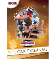 Disney - Diorama Mickey Mouse D-Stage Clock Cleaners 15 cm