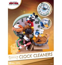 Disney - Diorama Mickey Mouse D-Stage Clock Cleaners 15 cm