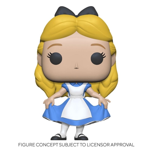 Alice au pays des merveilles - Figurine POP! Alice fait la révérence 9 cm