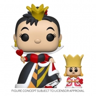 Alice au pays des merveilles - Figurine POP! & Buddy Queen avec le Roi de cœur 9 cm