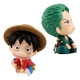 One Piece - Statuettes Look Up Luffy & Zoro Limited Ver. 11 cm