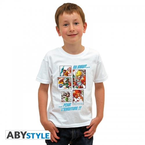 LES LEGENDAIRES - T-Shirt BD enfant MC white