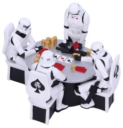 Star Wars - Diorama Stormtrooper Poker Face 18 cm