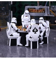 Star Wars - Diorama Stormtrooper Poker Face 18 cm