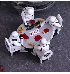 Star Wars - Diorama Stormtrooper Poker Face 18 cm