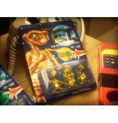 E.T. l'extra-terrestre - Pack 3 mini figurines Collector's Set Golden Edition 5 cm