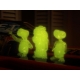 E.T. l'extra-terrestre - Pack 3 mini figurines Collector's Set Glowing Edition 5 cm