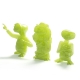 E.T. l'extra-terrestre - Pack 3 mini figurines Collector's Set Glowing Edition 5 cm