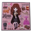 Harry Potter - Décoration murale Crystal Clear Picture Hermione Granger 32 x 32 cm