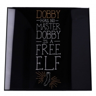 Harry Potter - Décoration murale Crystal Clear Picture Dobby is a Free Elf 32 x 32 cm
