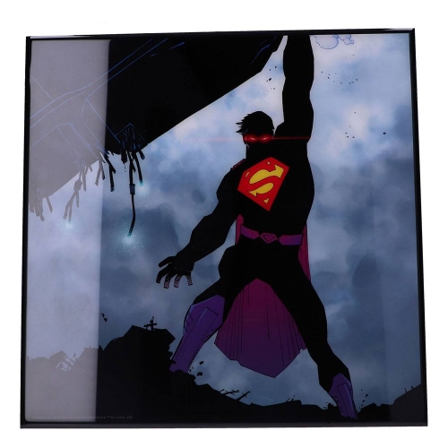 Superman - Décoration murale Crystal Clear Picture The New 52 32 x 32 cm
