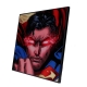 Superman - Décoration murale Crystal Clear Picture Rebirth 32 x 32 cm