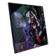 Batman - Décoration murale Crystal Clear Picture The Joker Doomsday Clock 32 x 32 cm