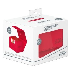 Ultimate Guard - Sidewinder 100+ XenoSkin Monocolor Rouge
