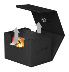 Ultimate Guard - Sidewinder 100+ XenoSkin Monocolor Noir