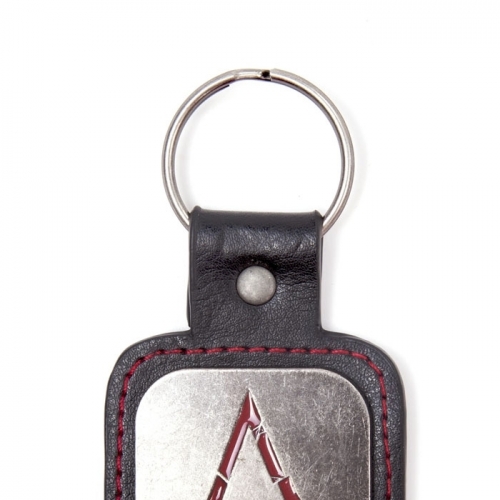 Assassin's Creed Rogue - Porte-clé métal Logo & PU Snap