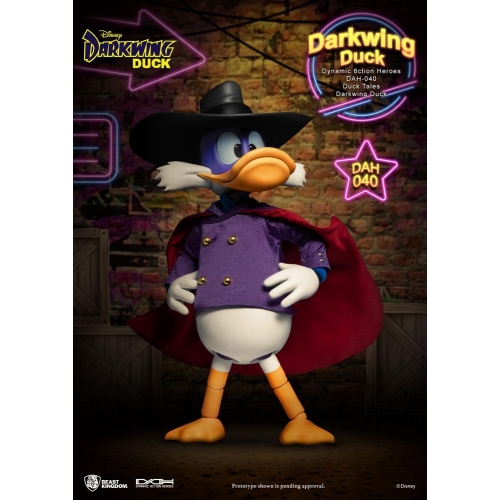 Darkwing Duck - Figurine Dynamic Action Heroes 1/9 Darkwing Duck 16 cm