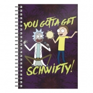 Rick & Morty - Cahier Get Schwifty