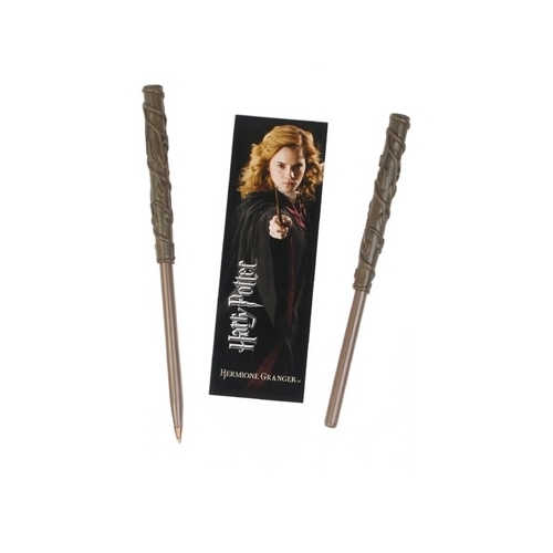 Harry Potter - Set stylo à bille et marque-page Hermione