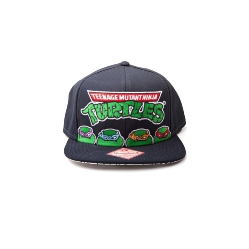 Les Tortues Ninja - Casquette hip hop Snap Back 4 Turtles