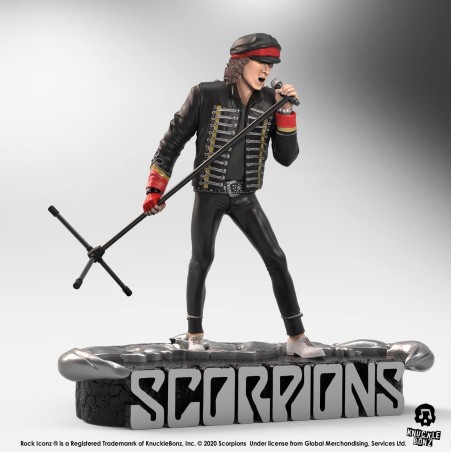 Scorpions - Statuette Rock Iconz Klaus Meine Limited Edition 22 cm