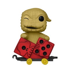 Disney - L'étrange Noël de Mr. Jack POP!  Train Cart Vinyl figurine Oogie in Dice Cart 9 cm