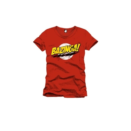 The Big Bang Theory - T-Shirt Bazinga rouge
