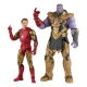 The Infinity Saga Marvel Legends Series - Pack 2 figurines 2021 Iron Man & Thanos (Endgame) 15 cm