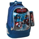 Avengers - Sac à dos 30cm avec trousse