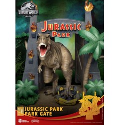 Jurassic Park - Diorama D-Stage Park Gate 15 cm
