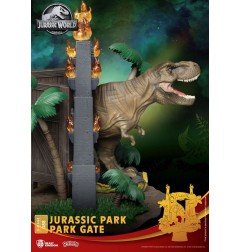 Jurassic Park - Diorama PVC D-Stage Park Gate 15 cm