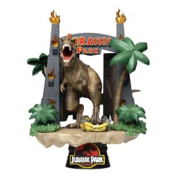 Jurassic Park - Diorama PVC D-Stage Park Gate 15 cm