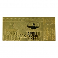 Rocky II - Réplique Superfight II Ticket (plaqué or)