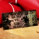 Rocky IV - Réplique East vs. West Fight Ticket (plaqué or)