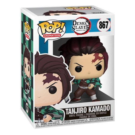 Demon Slayer: Kimetsu no Yaiba - Demon Slayer POP! Animation Vinyl figurine Tanjiro Kamado 9 cm