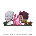 Demon Slayer - Pack 2 Figurines POP! Tanjiro vs. Rui 9 cm