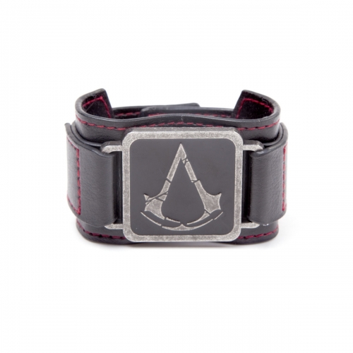 Assassin's Creed Rogue - Bracelet cuir Metal Crest