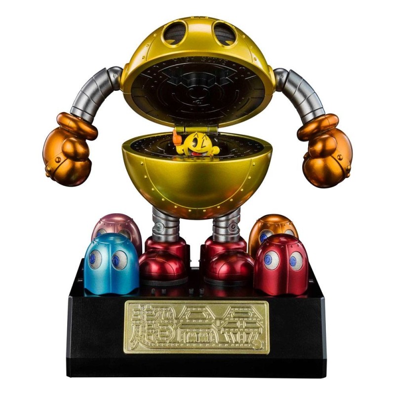Figurine Pac-Man Chogokin Diecast 11 Cm – TAMASHII NATIONS, édition Collection