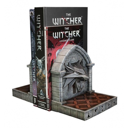 The Witcher 3: Wild Hunt - Serre-livres The Wolf 20 cm