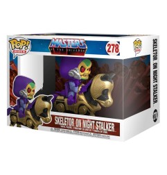 Maîtres de l'Univers, Les - Masters of the Universe POP! Rides Vinyl figurine Skeletor w/Night Stalker 18 cm