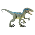 Jurassic World - Figurine Dino Rivals  Super Colossal Velociraptor Blue 45 cm